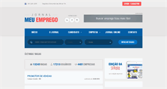 Desktop Screenshot of jornalmeuemprego.com.br